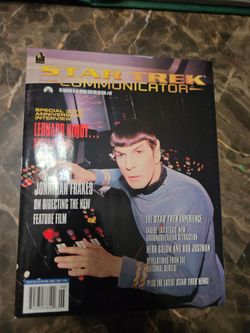 Star Trek Communicator #107 June/July 1996 Interview w/ Leonard Nimoy Dr Spock