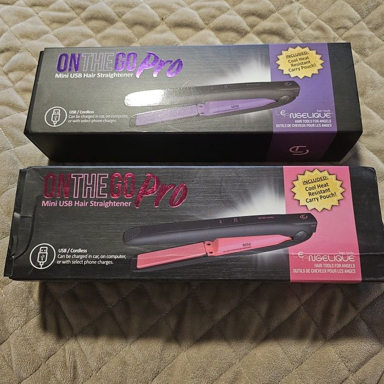 Cordless  Flat Iron, Hair Straightener,  Curler