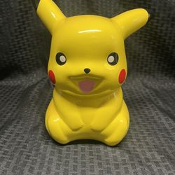 Fab Pokémon Pikachu Ceramic Piggy Coin Bank 