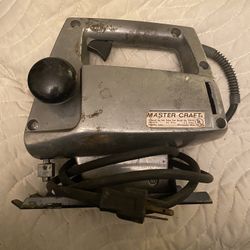 A Vintage Master Craft Jigsaw Made In USA Works Fine No Problem Very Reliable $20.00