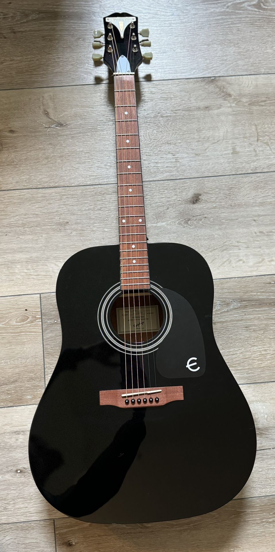 Epiphone PRO-1 Acoustic Guitar Ebony