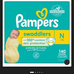 Newborn Pampers 174 Count New Box 