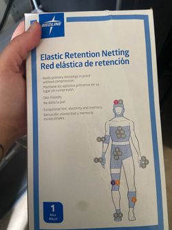 Elastic retention netting