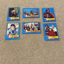 1983 The A Team 150 Card Lot- Excellent Condition 