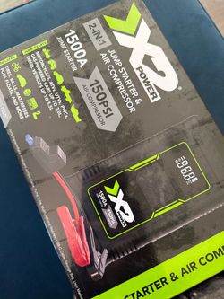 $70 brand new xx2 power jump start are compressor 2 in 1