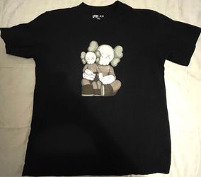 KAWS x Uniqlo UT Men's Size Small Black Graphic Tee