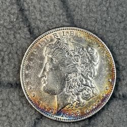 1888 Morgan silver Dollar Toner