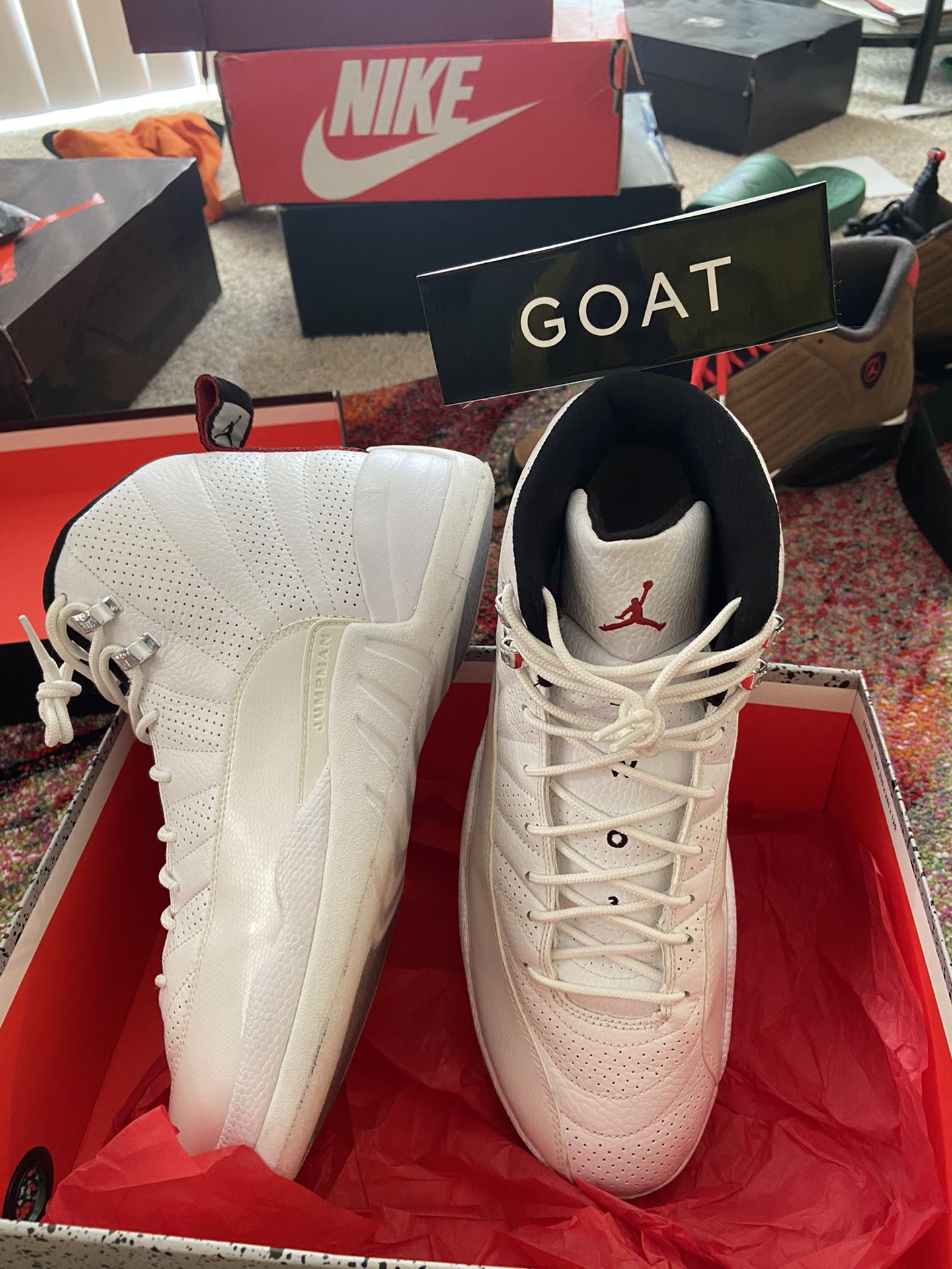 Jordan 12’s Rising Sun (Rare) Super clean