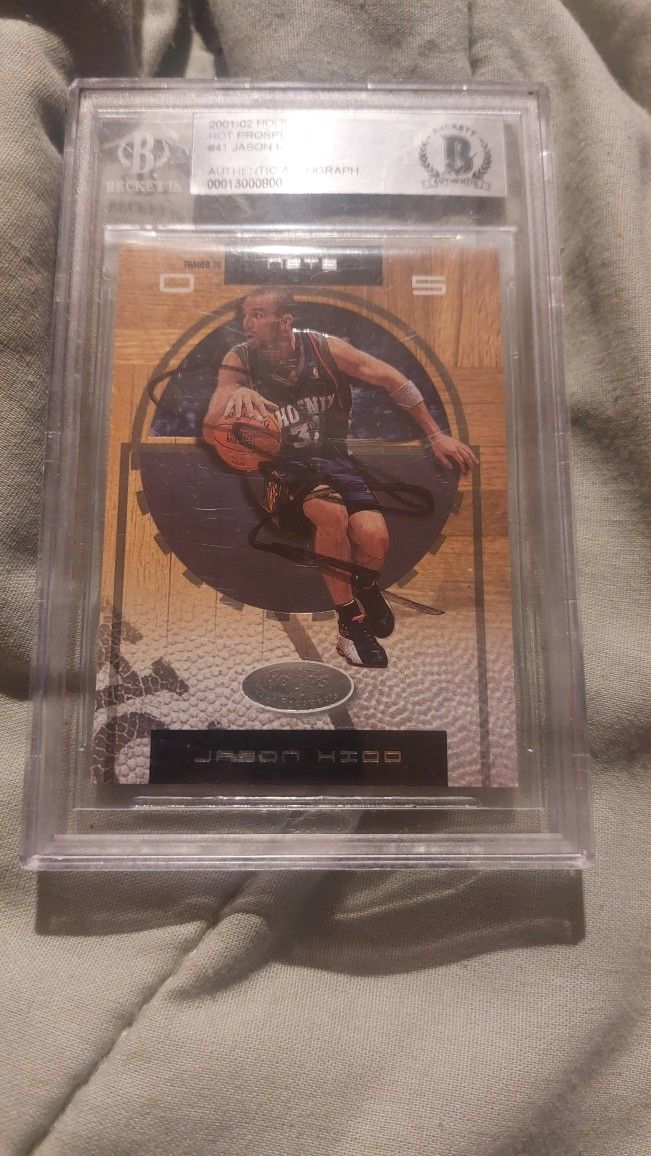 JASON KID CERTIFIED AUTO BECKET HOF