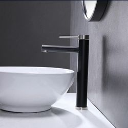Stainless Steel Vessel Sink Bathroom Faucet F20BN