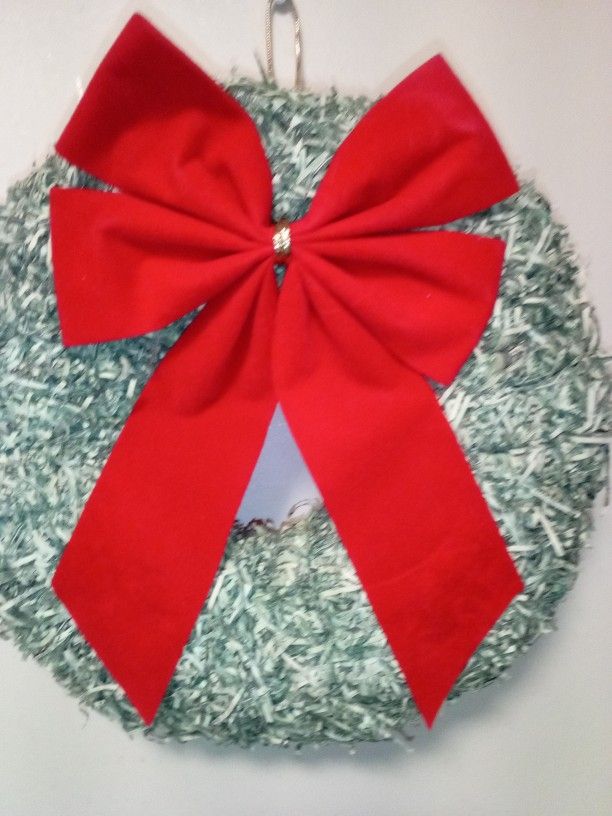 Money Christmas Wreath