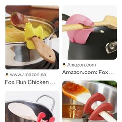 New Silicone Clip Spoon Rest