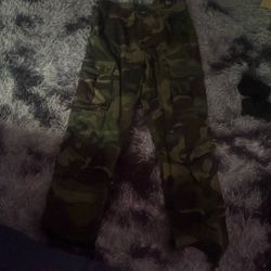 Camo Cargo Pants