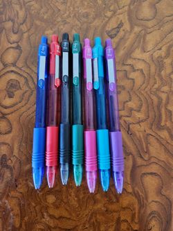 Seven Color Z-Grip Ballpoint Pen Set 