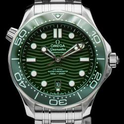 Omega Seamaster Diver Green Seaweed 210.30.42.20.10.001