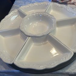 Princess House Porcelain Appetizer Bowl