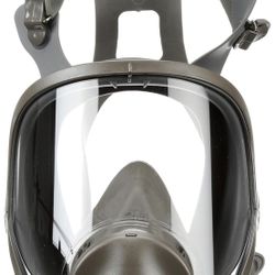 3M Full Facepiece Reusable Respirator 6800 NIOSH,Large Lens ANSI High Impact Eye