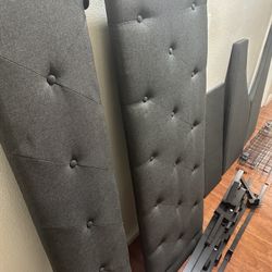 Full Size Bed Frame with Storage Drawers