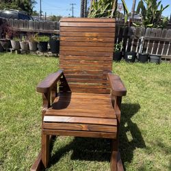 Brand new custom made wooden chair 