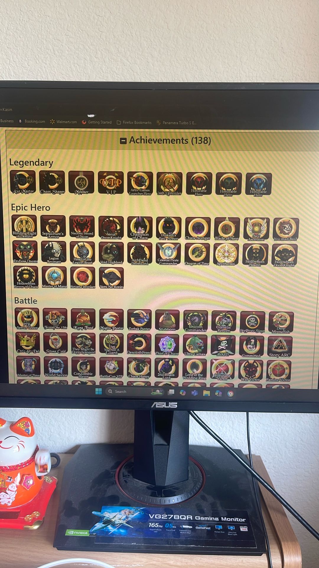 AQWorlds Endgame Account Lvl 100 2008 Account