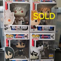 Funko Pops Bleach  (Please Inquire For Pricing)