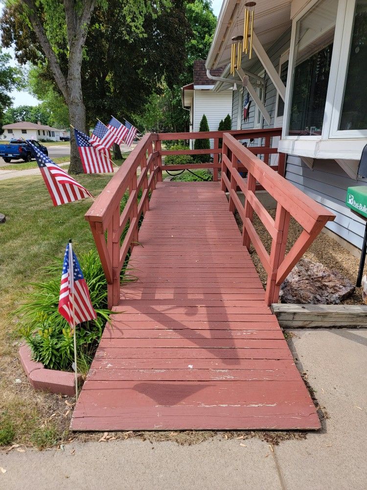 FOR SALE: Wood Ramp