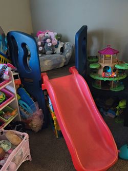 Kids Indoor Plastic Slide Climber