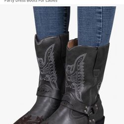 Unisex Cowboy Boots 