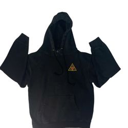 HUF X OBEY ICON FACE HOODIE BLACK Men’s Size Small