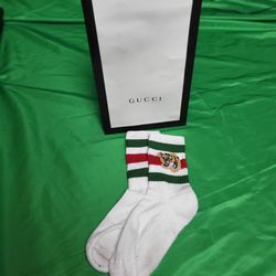 Gucci Tiger Socks OG Bag And Receipt