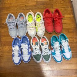 Nike Dunk Low For Sale Off white Sb And Reg Dunks 