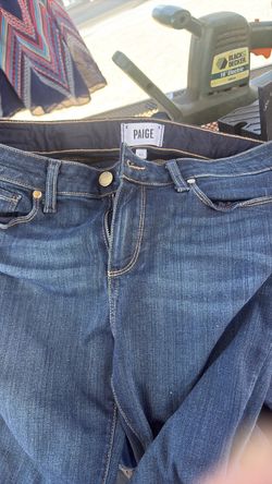 PAIGE Dark Wash Jeans Size 31
