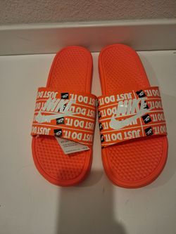 Nike slides, size 11