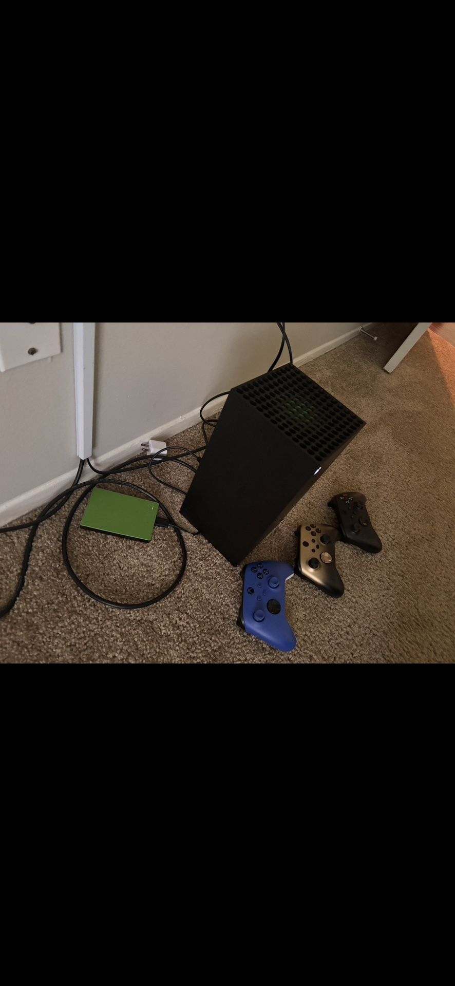 Xbox Series X console and accessories