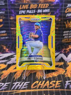 Trey Yesavage 2026 Panini Prizm Gold Pulsar /10 RC #183 02/10 Toronto Blue Jays