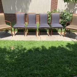 Set of 6 Vintage Henredon Dining Chairs – Elegant & Timeless