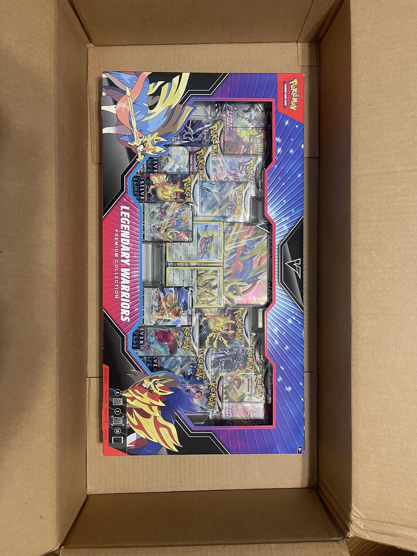 Pokemon Trading Card Game Legendary Warriors Premium Collection FACTORY SEALED