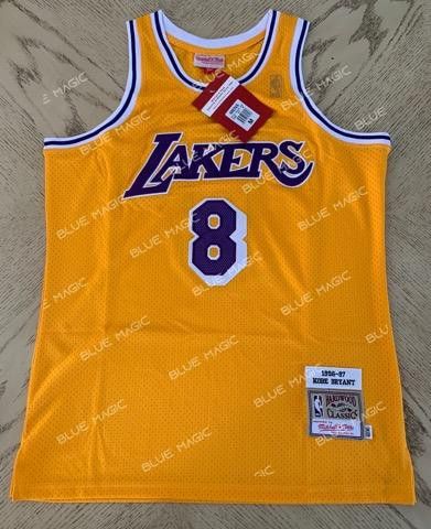 New Youth Sizes NBA Los Angeles LA Lakers Youth Basketball Jersey Kobe Bryant Jersey Yellow/ Purple / XS-XXL /Youth Kids Childrens