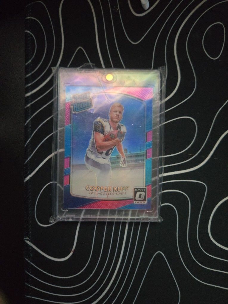 Rookie Cooper Kupp Card Pink