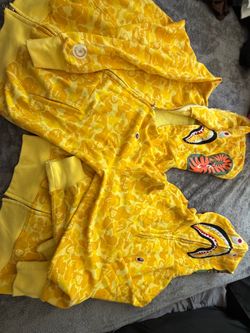 Matching-  A Bathing Ape 1st Camo Shark Full Zip Hoodies