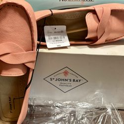 St. John’s Bay Woman’s Loafers 2 Pairs 