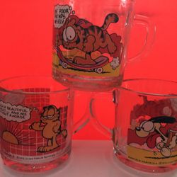 1778 Vintage Garfield Glass 