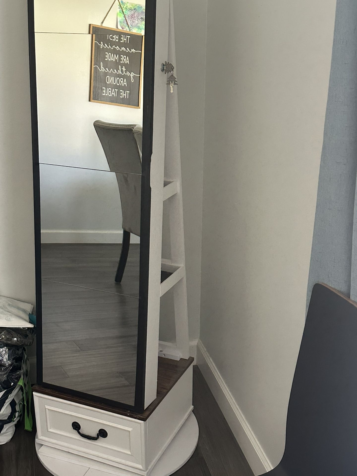 Mirror Jewelry Cabinet