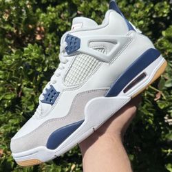 Jordan Retro 4 Sb Navy