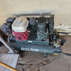 Roll Air Compressor Of Gas