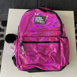 Justice Backpack In Patent Pink