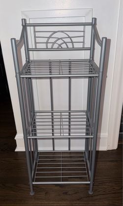 Bath Bliss 3 Tier Storage Shelf Metal