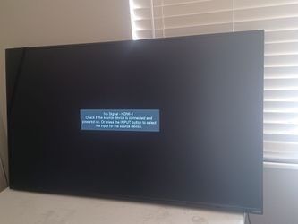 Flat screen TV, Vizio black 48inches