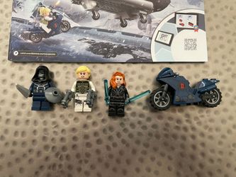 Lego black widow online helicopter chase target