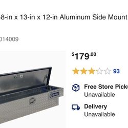 Kobalt side mount toolbox Like new